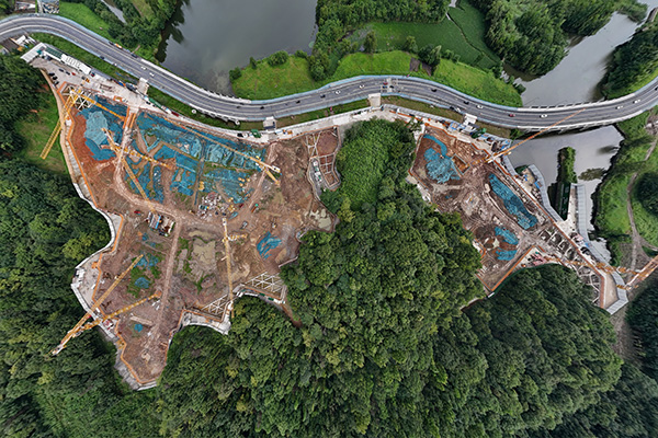 白马湖实验室总部基地项目基坑施工期间桥梁安全评估