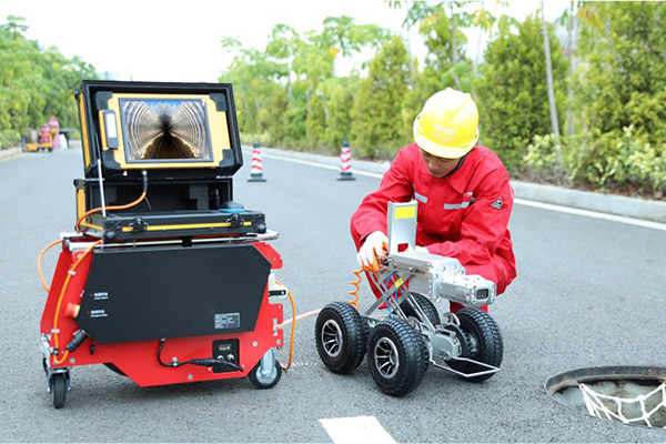 常山县城市排水防涝综合整治工程管道清淤、检测及溯源排查